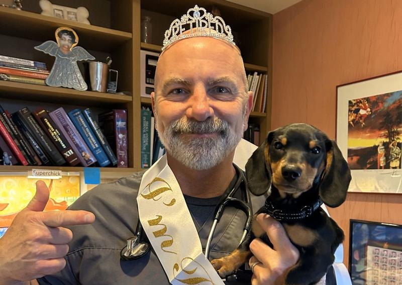 Carousel Slide 4: Wishing Dr. Quirk a wonderful retirement!